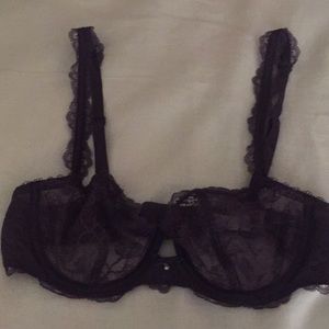 Chantelle Purple Lace Bra 32C